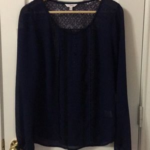 Navy Blue blouse